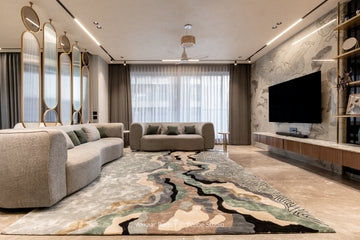 Contour Luxe – Abstract Landscape Rug