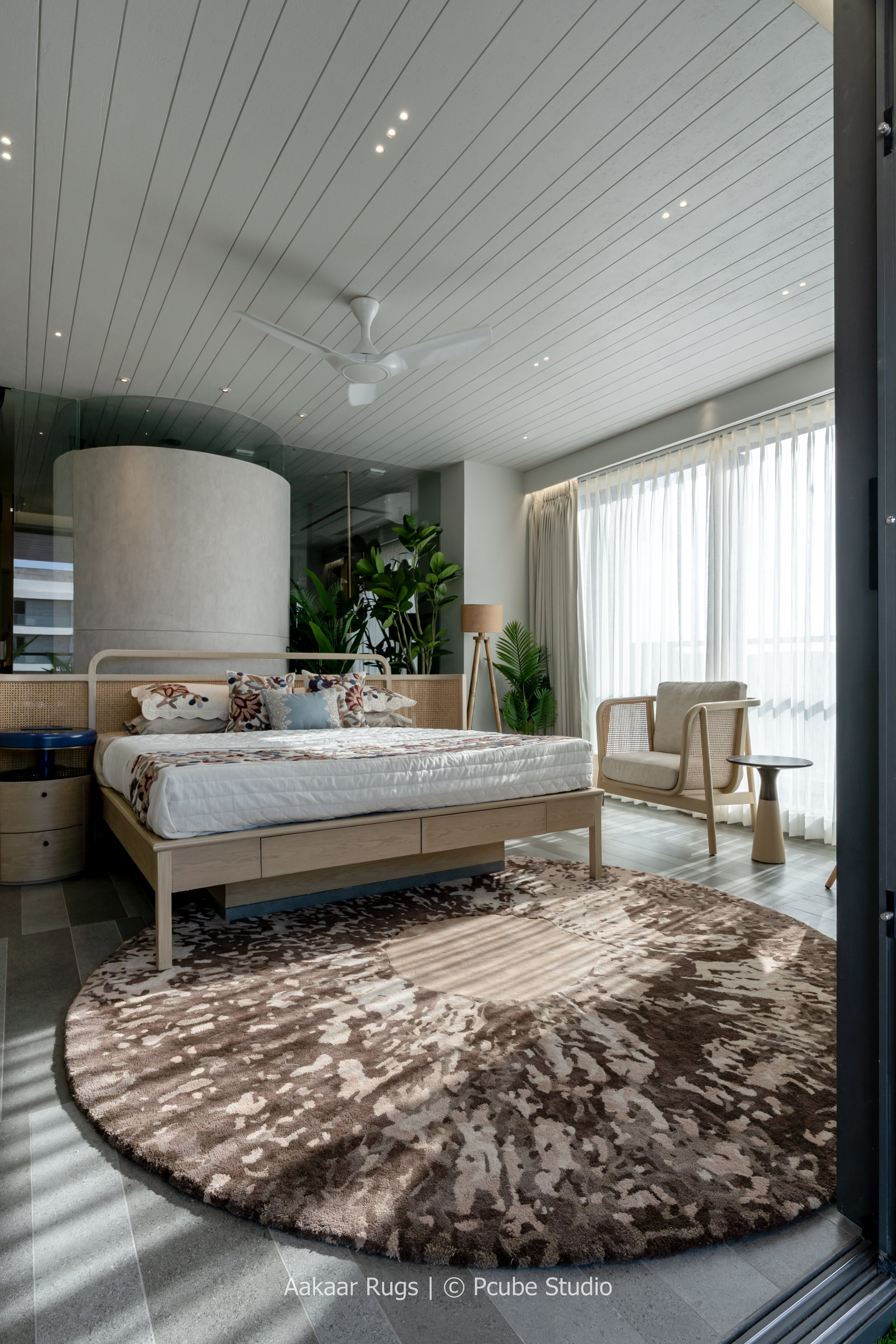 Earthwave™ Circular Rug – Cocoa & Sandstone Edit