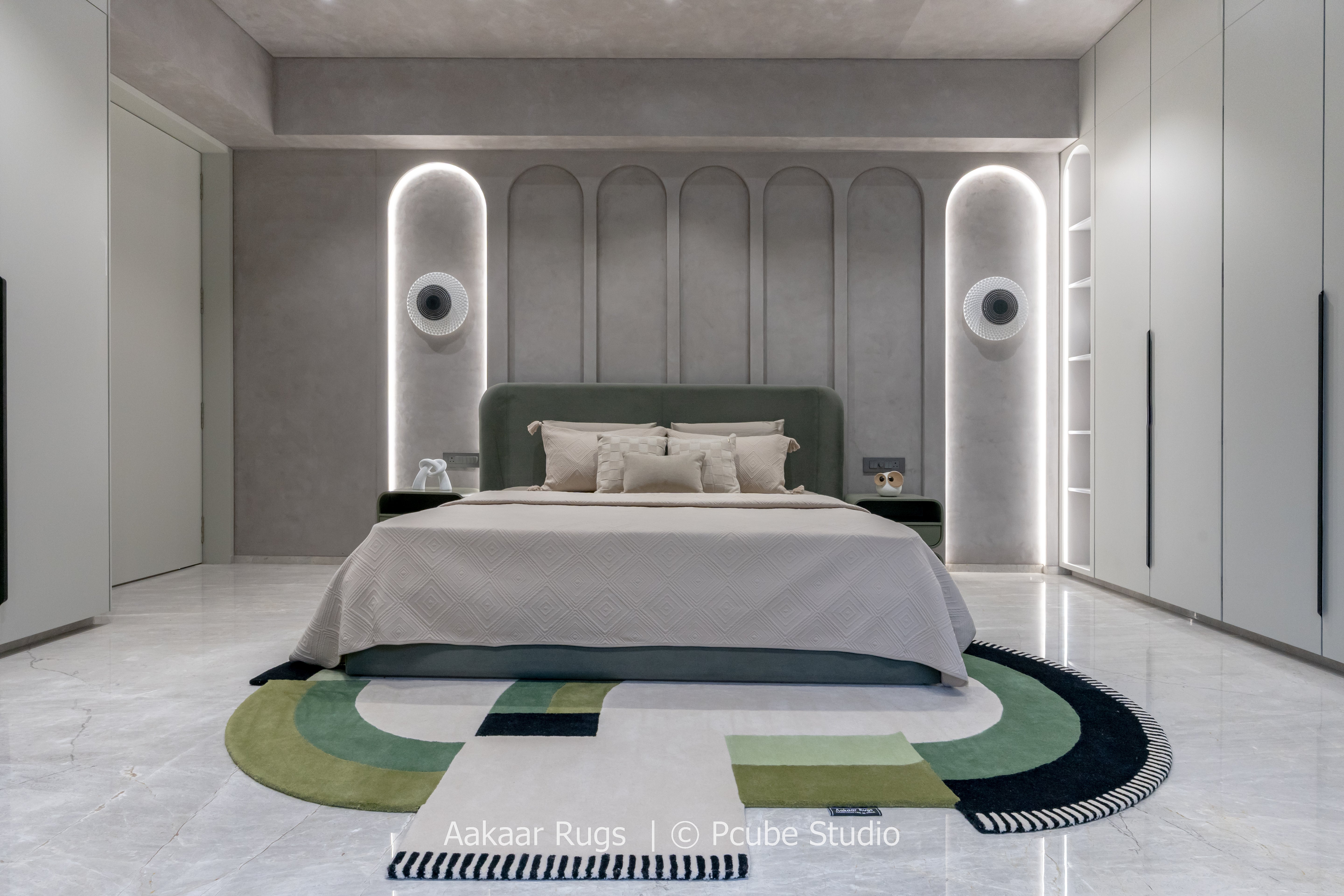 Arc Balance – Modern Geometric Rug