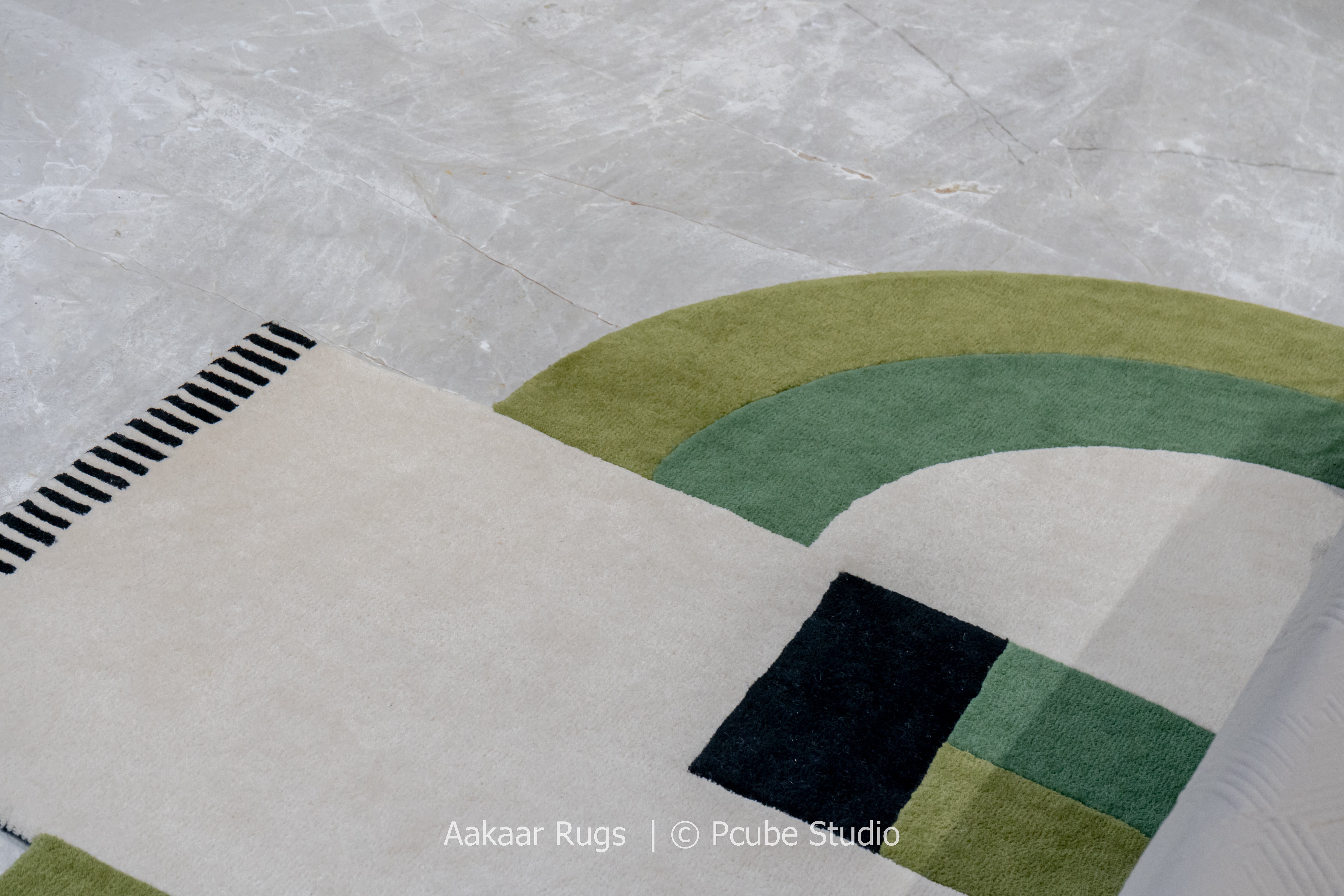 Arc Balance – Modern Geometric Rug