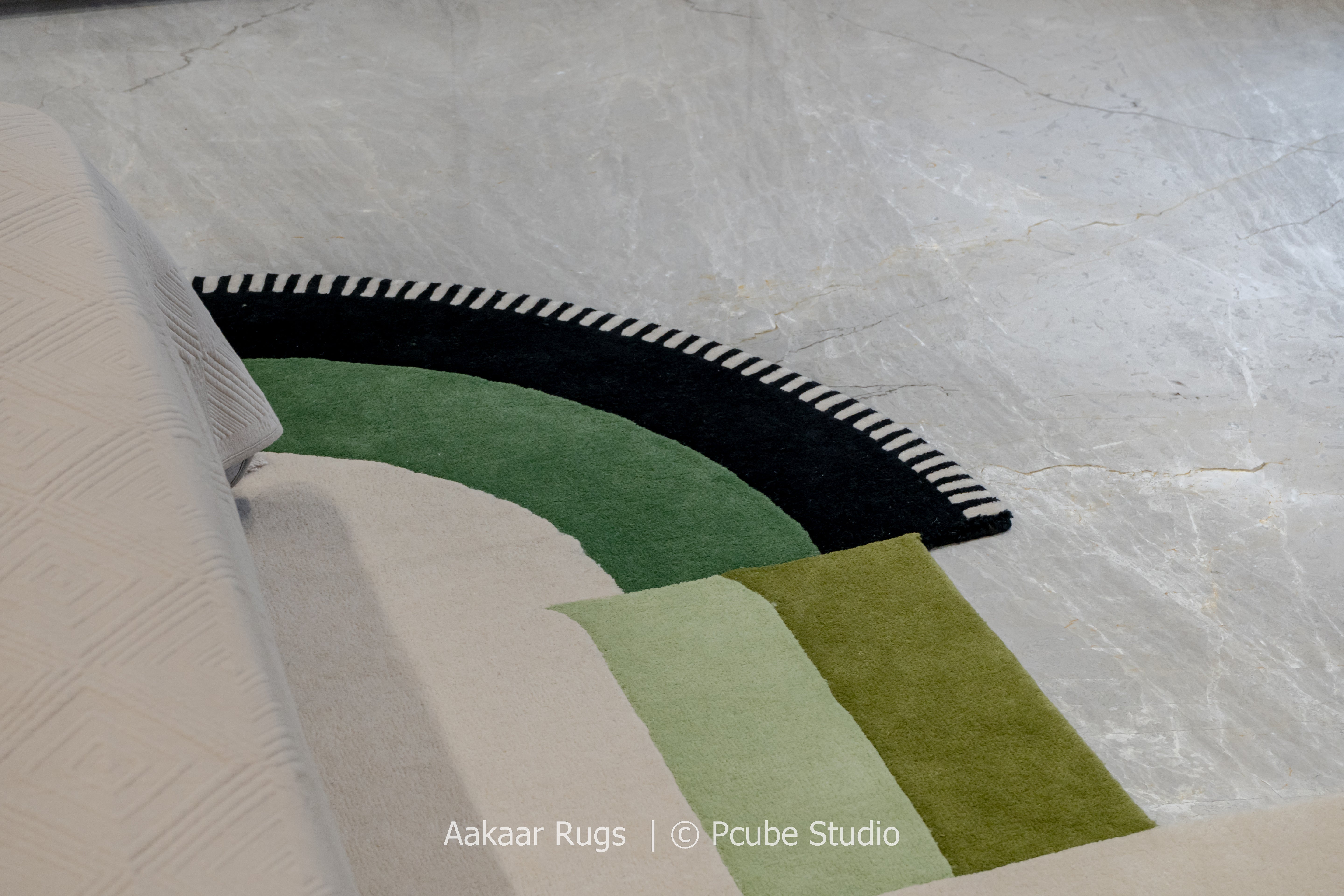 Arc Balance – Modern Geometric Rug