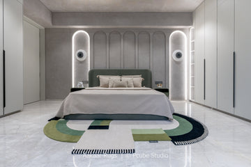 Arc Balance – Modern Geometric Rug