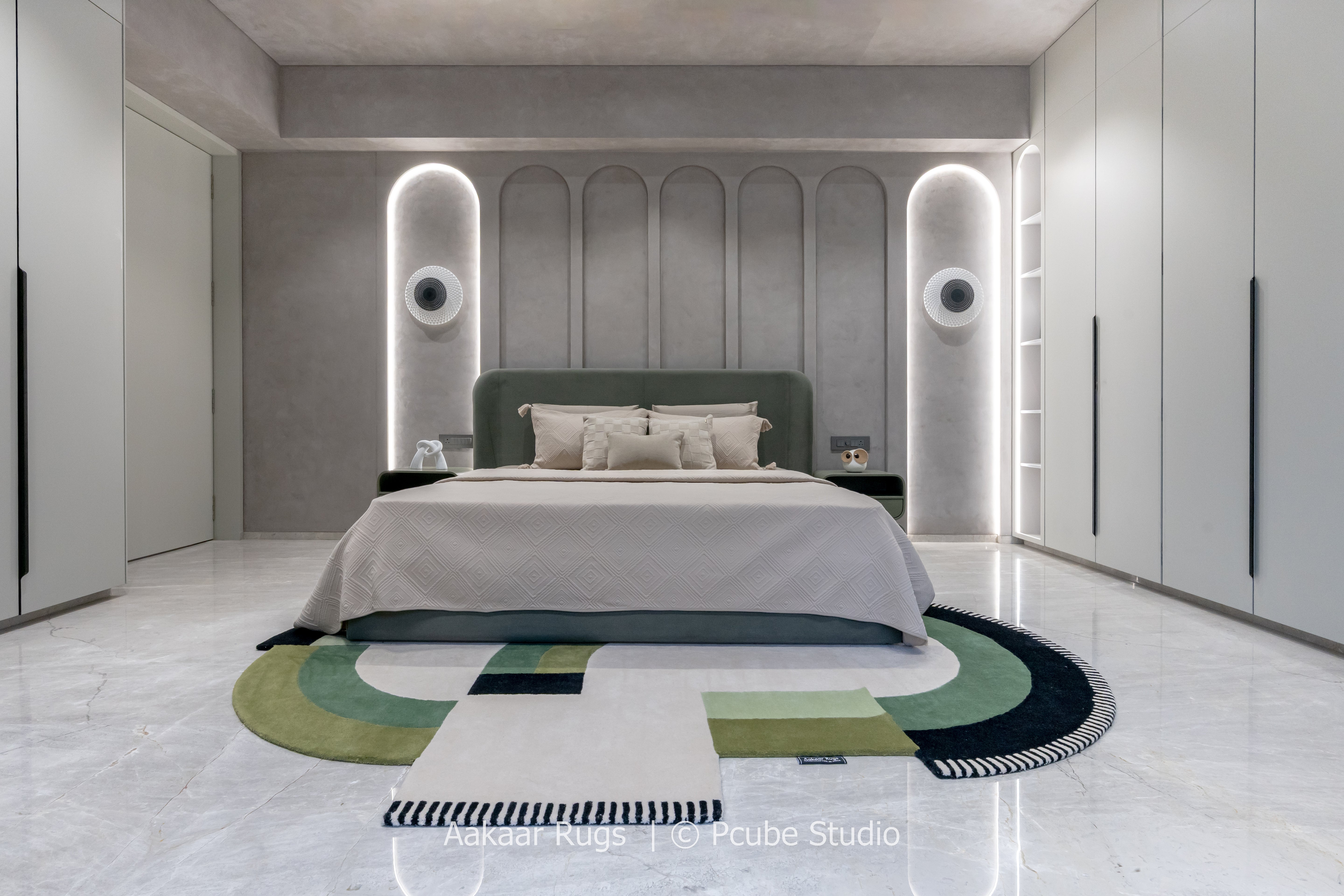 Arc Balance – Modern Geometric Rug